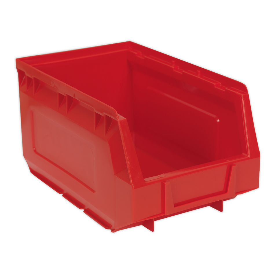 TPS324R Plastic Storage Bin 150 x 240 x 130mm Red - Pack of 24