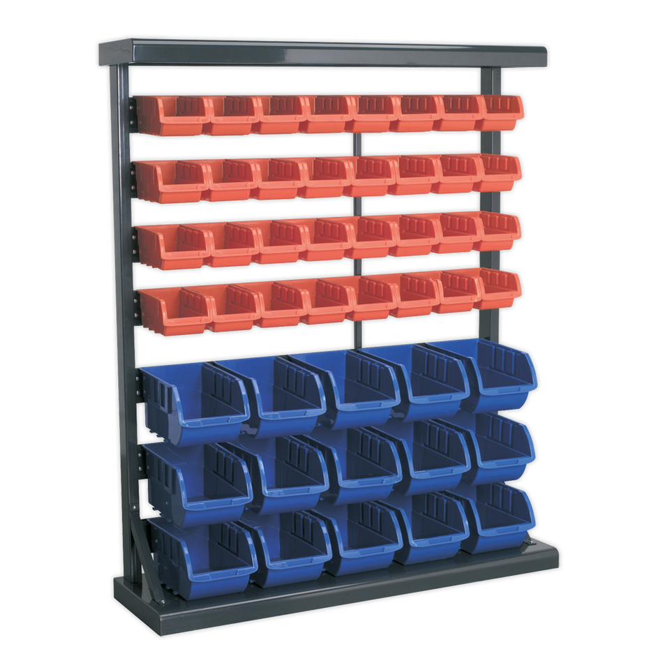 TPS47 Mobile Bin Storage System with 47 Bins