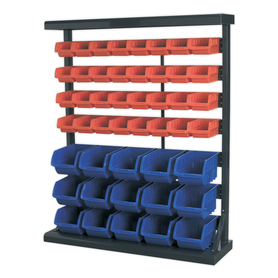 TPS47 Mobile Bin Storage System with 47 Bins