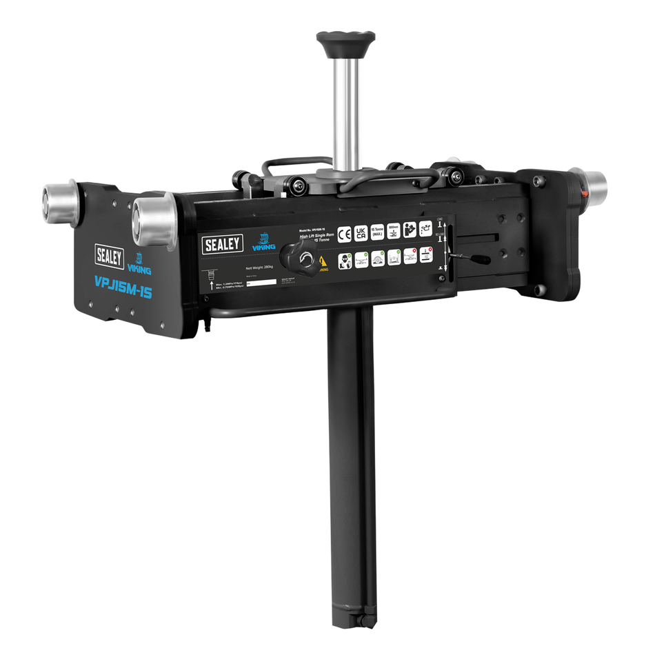 VPJ15M-1S Viking Pit Jack 15 Tonne Single Ram High Lift