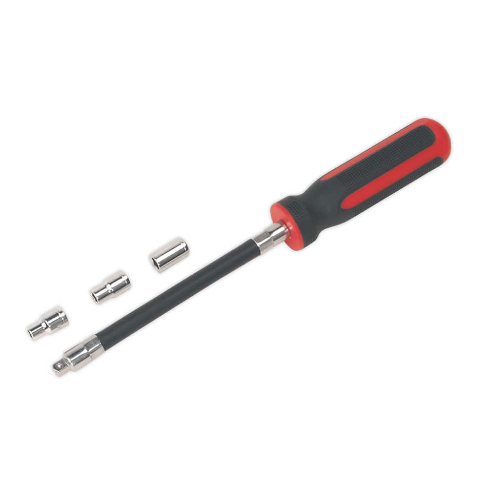 VS063 Premier Flexible Hose Clip Nut Driver Set 4pc