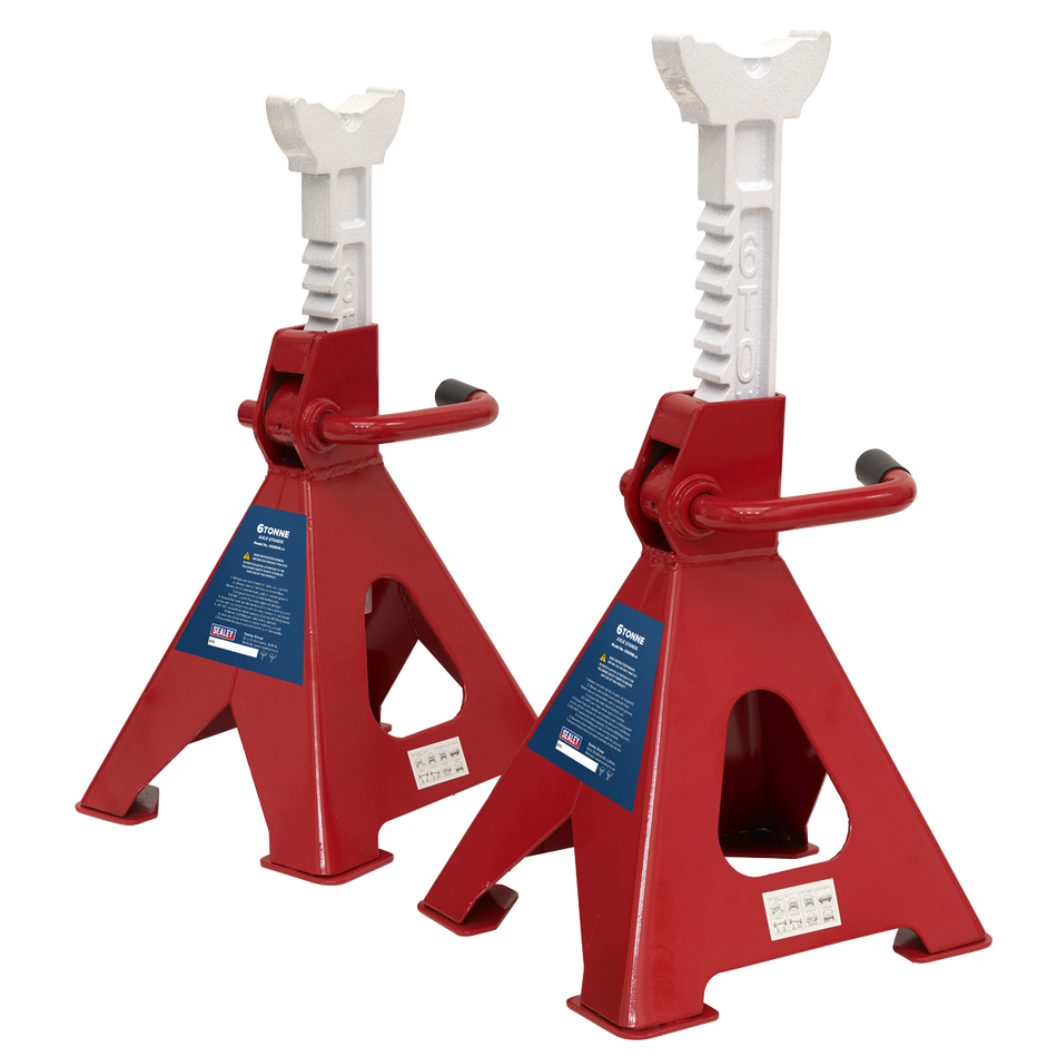 VS2006 Ratchet Type Axle Stands (Pair) 6 Tonne Capacity per Stand