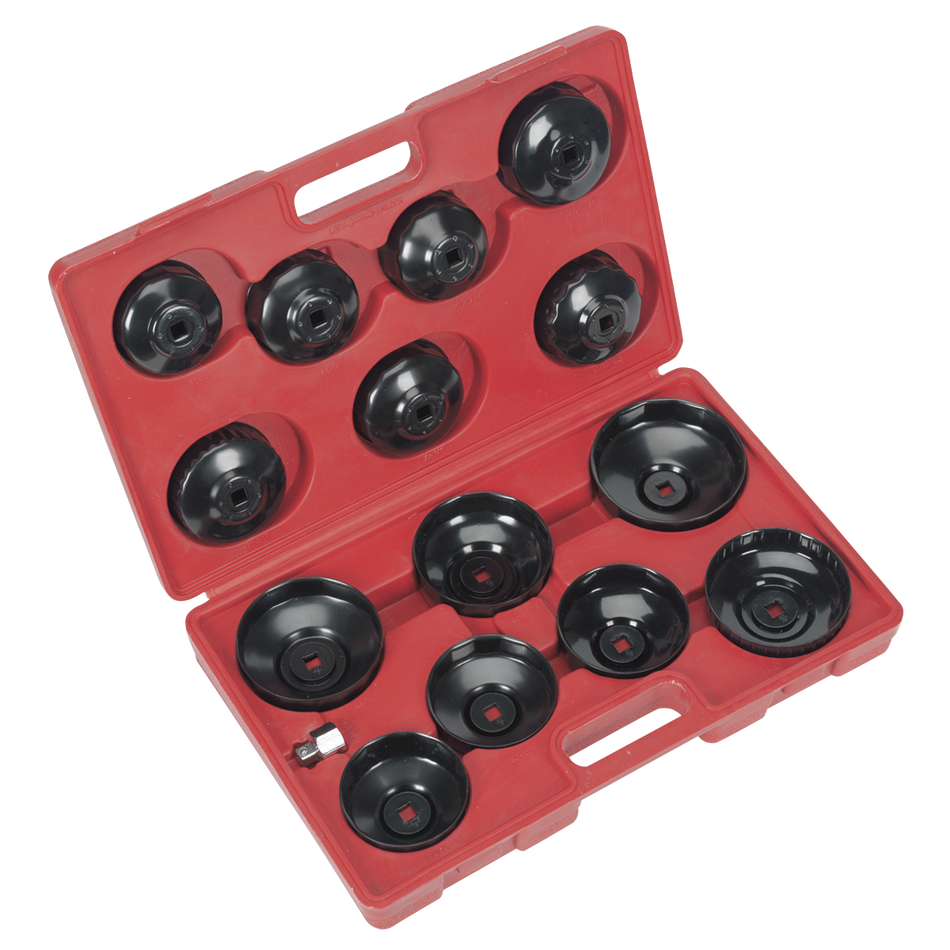 VS7003 Oil Filter Cap Wrench Set 15pc