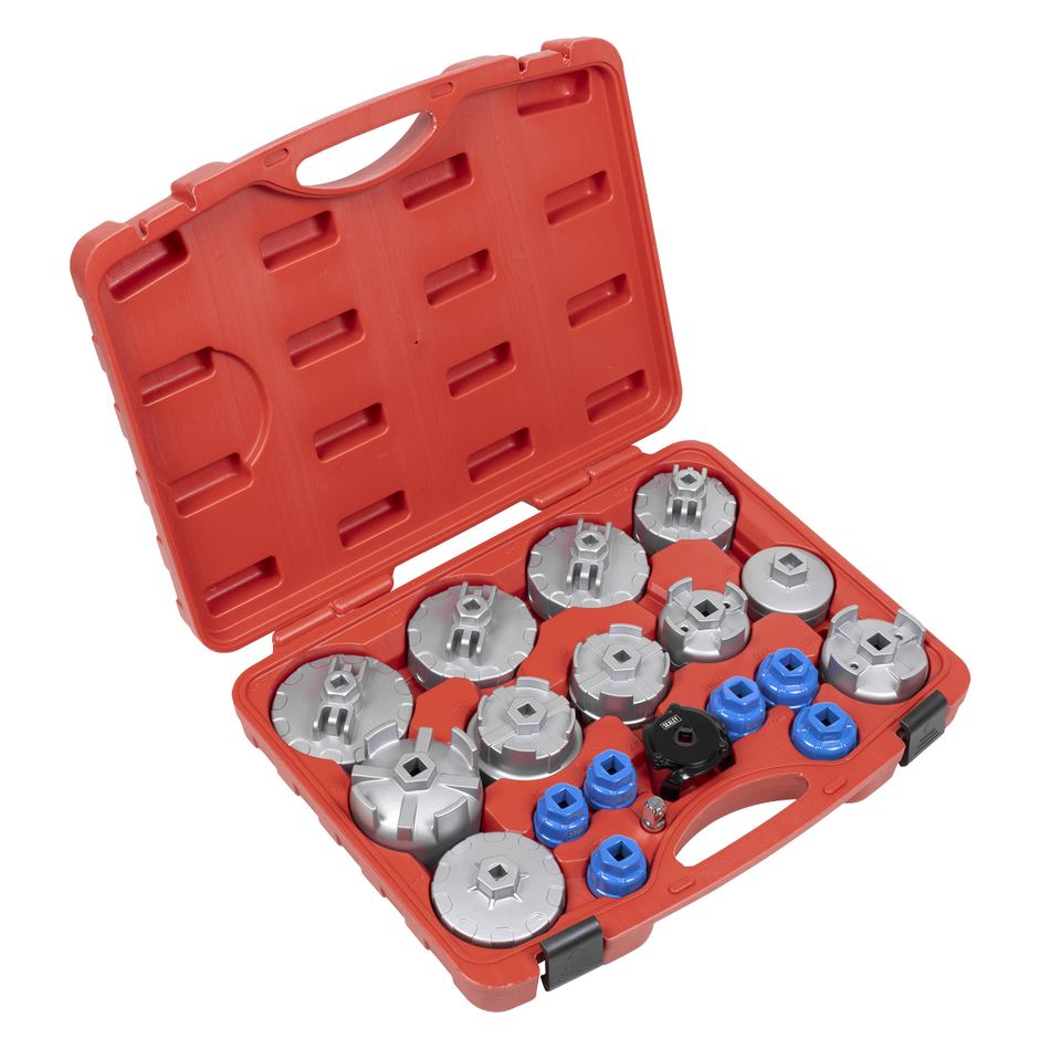 VS7013 Oil Filter Cap Wrench Set 19pc
