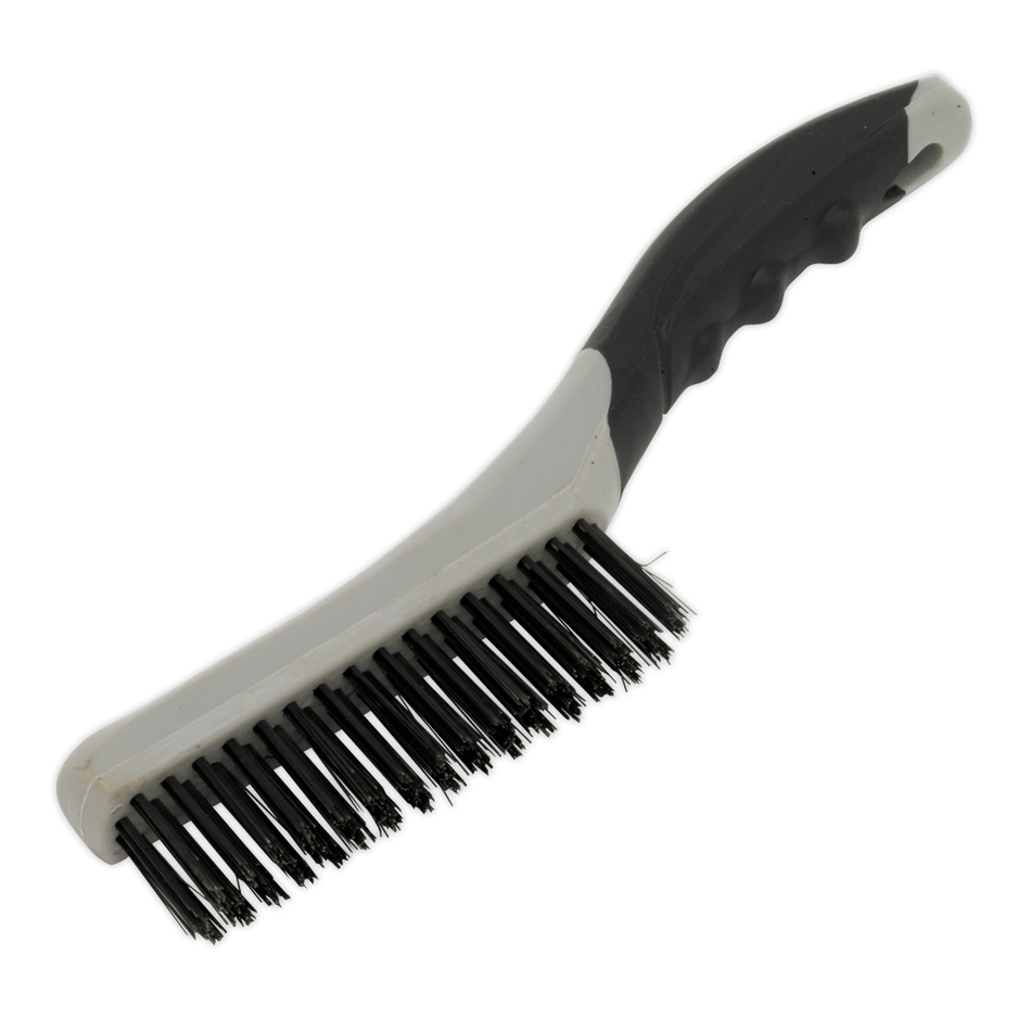 WB102 Wire Brush with Steel Fill