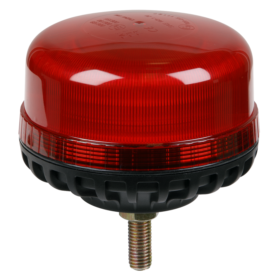 WB951LEDR Warning Beacon with 12mm Bolt Fixing 36W SMD LED 12/24V - Red