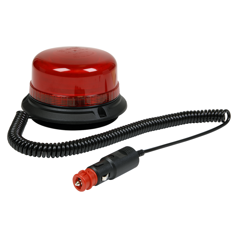 WB954LEDR Warning Beacon with Magnetic Fixing SMD LED 12/24V - Red