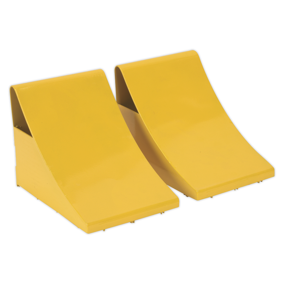 WC05 Heavy-Duty Steel Wheel Chocks 4kg - Pair