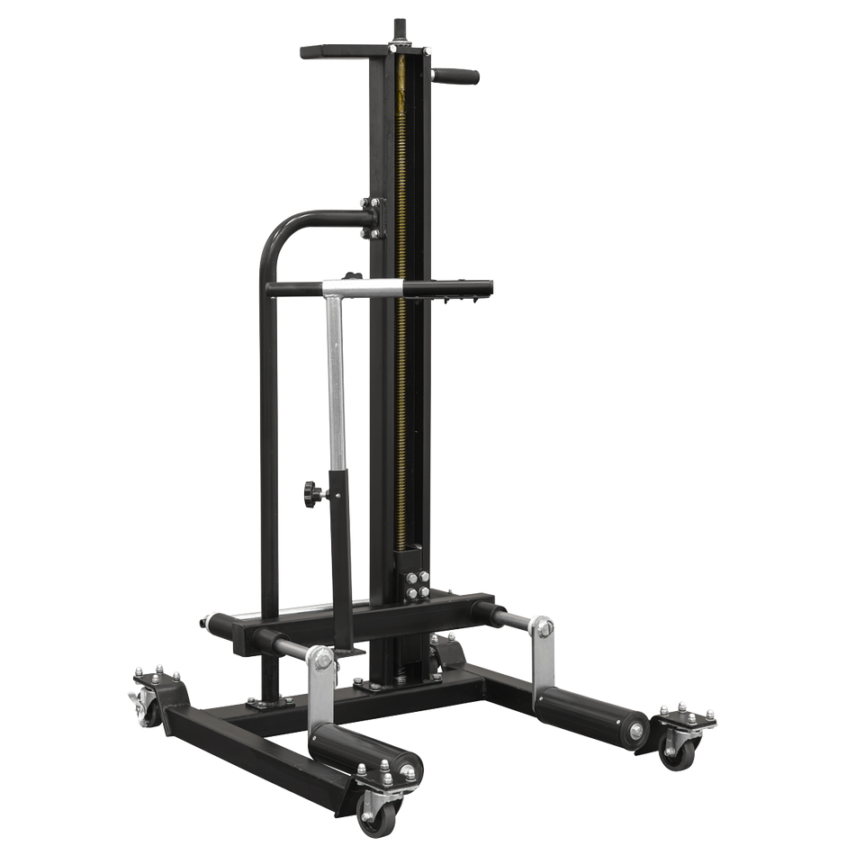 WD50QLS Viking Quick Lift Wheel Removal/Lifter Trolley 50kg Capacity
