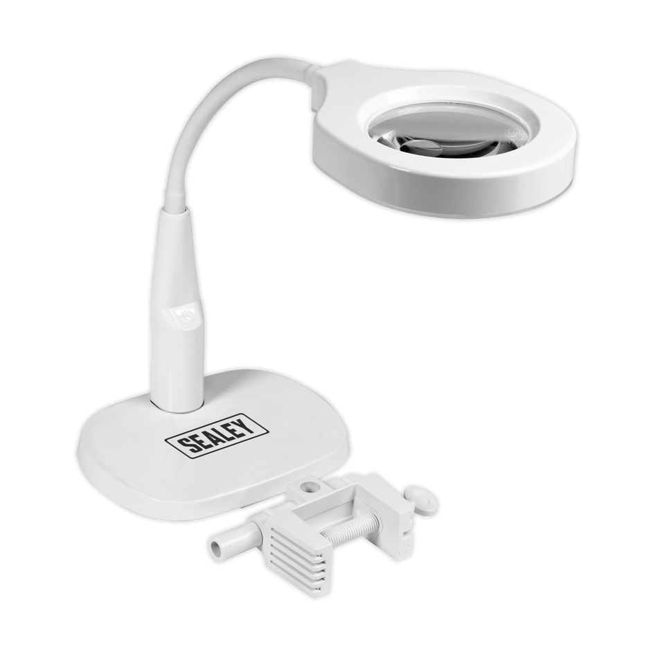 WL53/8D Dimmable Dual Mounting Magnifying Worklight 45 SMD LED 230V