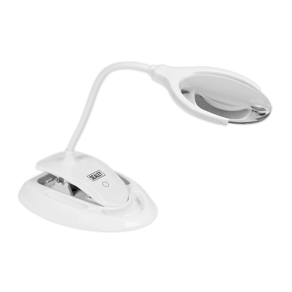 WL63/8D Rechargeable Dimmable Dual Mounting Magnifying Worklight 6 SMD LED