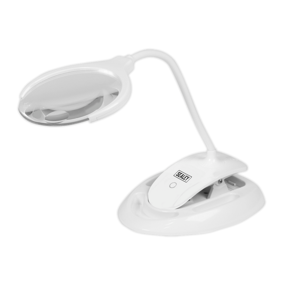 WL63/8D Rechargeable Dimmable Dual Mounting Magnifying Worklight 6 SMD LED