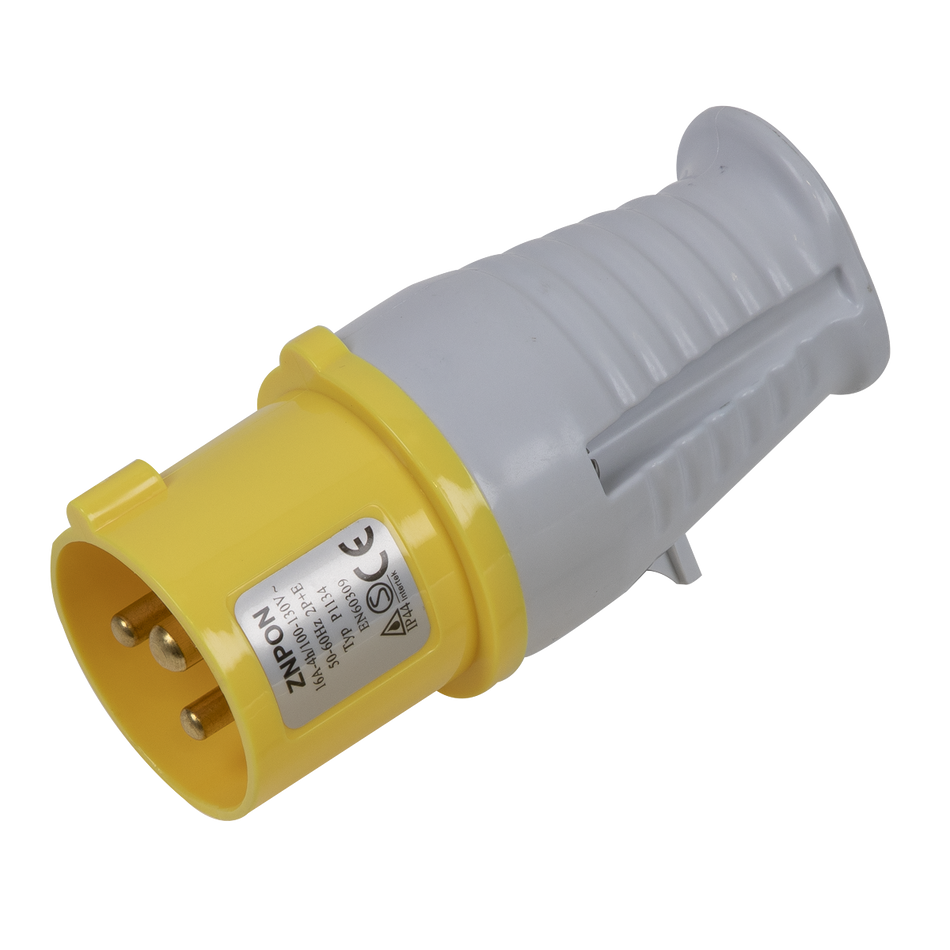 WP11016 2P Plug 110V 16A