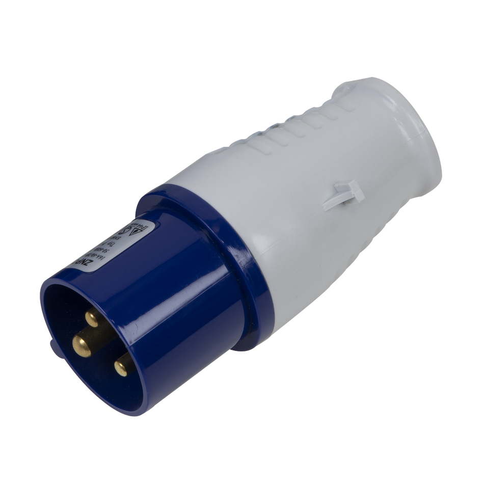 WP24016 2P Plug 230V 16A