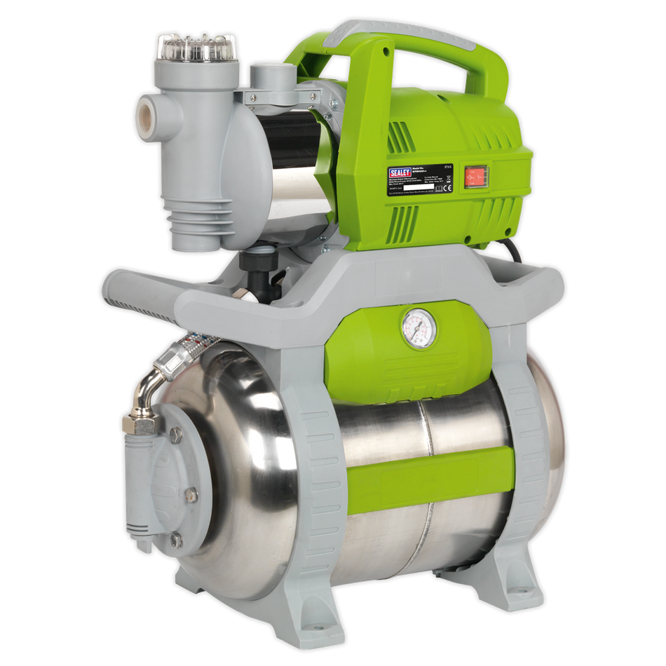 WPB062S Surface Mounting Booster Pump Stainless Steel 55L/min 230V