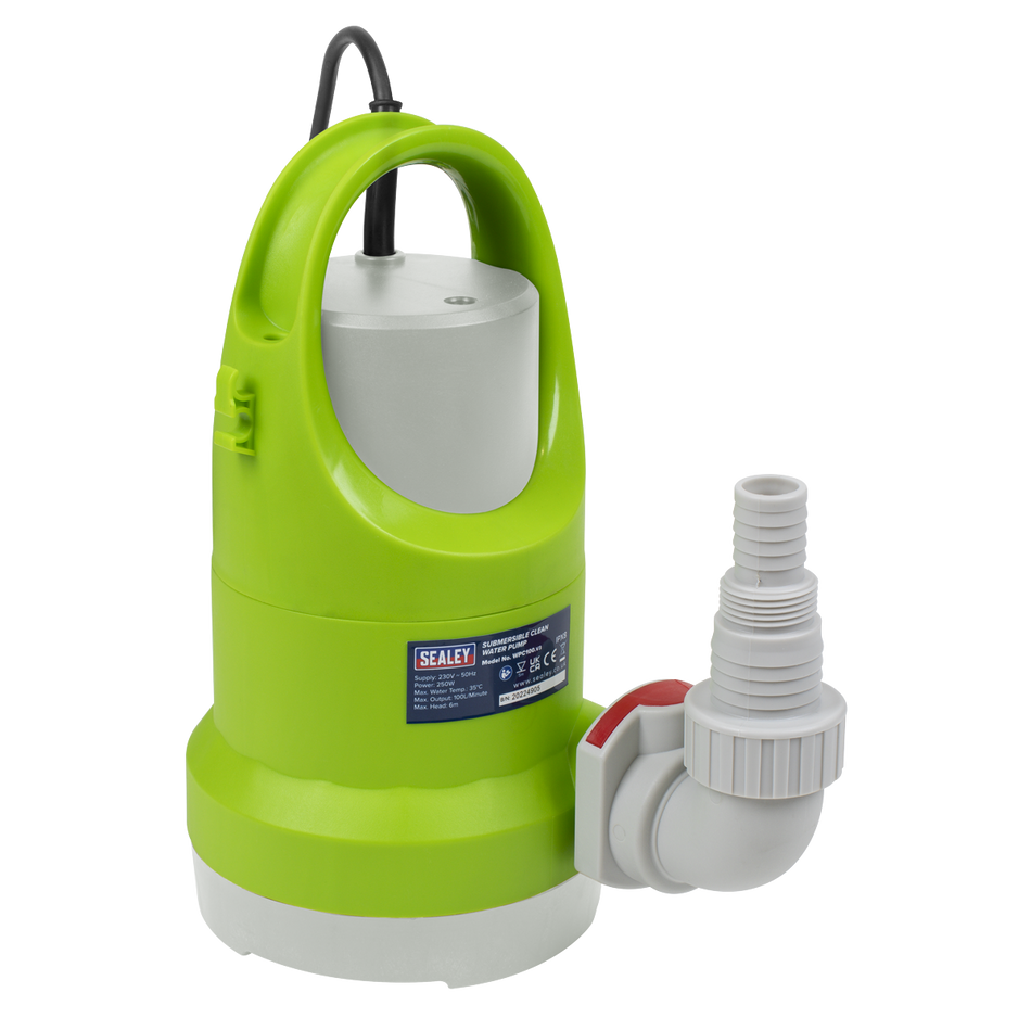 WPC100 Submersible Clean Water Pump 100L/min 230V