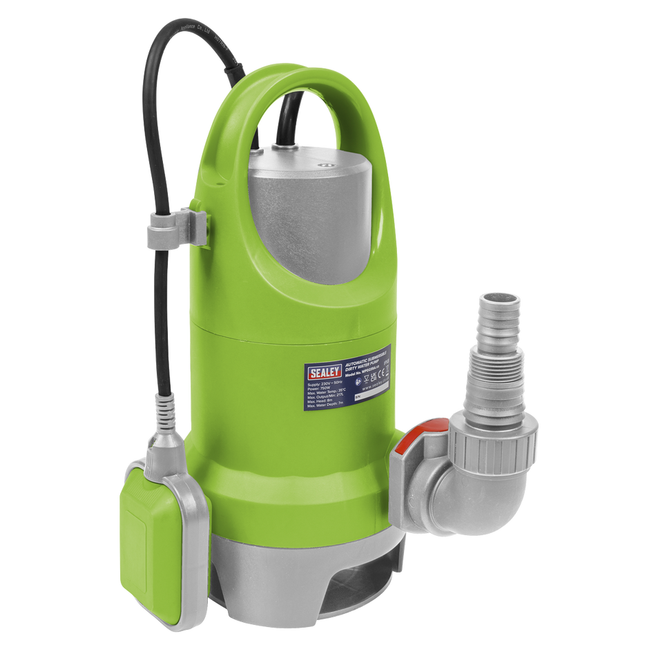 WPD235A Automatic Submersible Dirty Water Pump 225L/min 230V