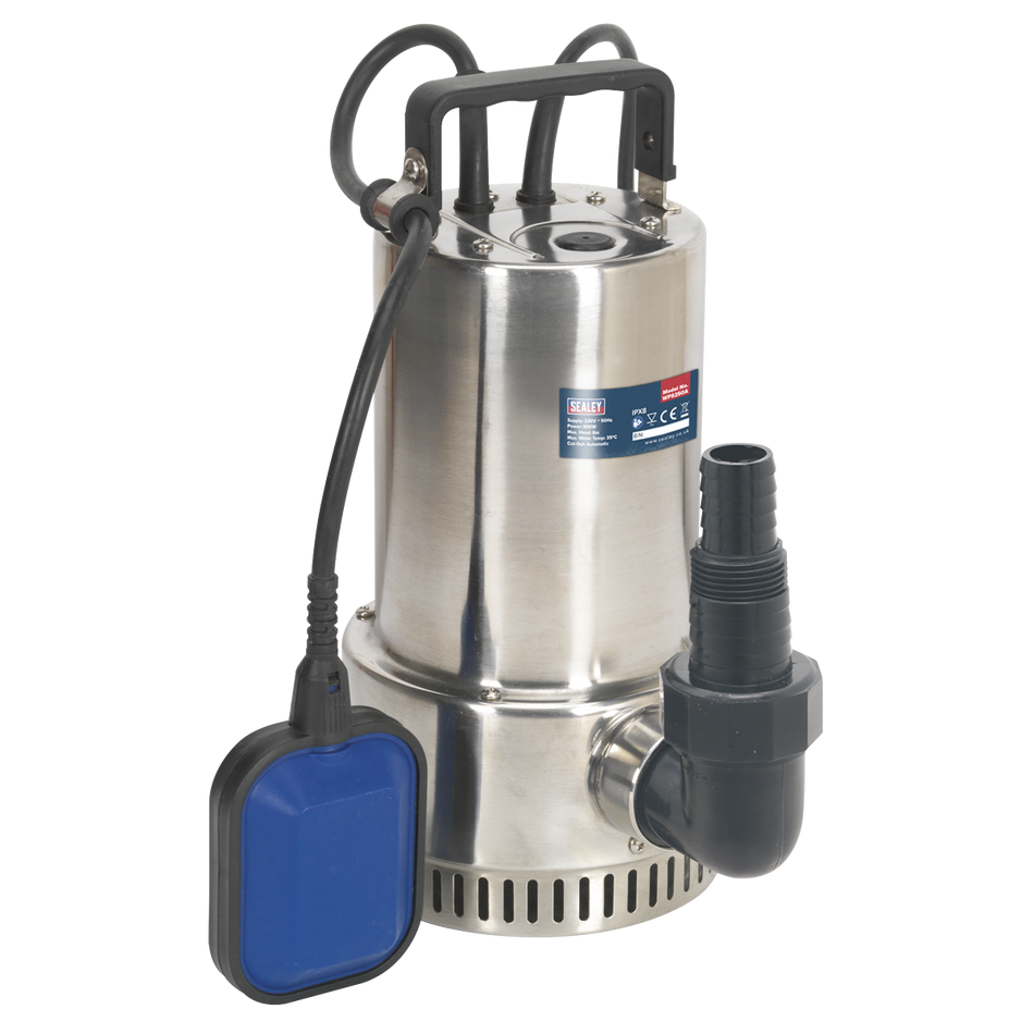 WPS250A Submersible Stainless Water Pump Automatic 250L/min 230V