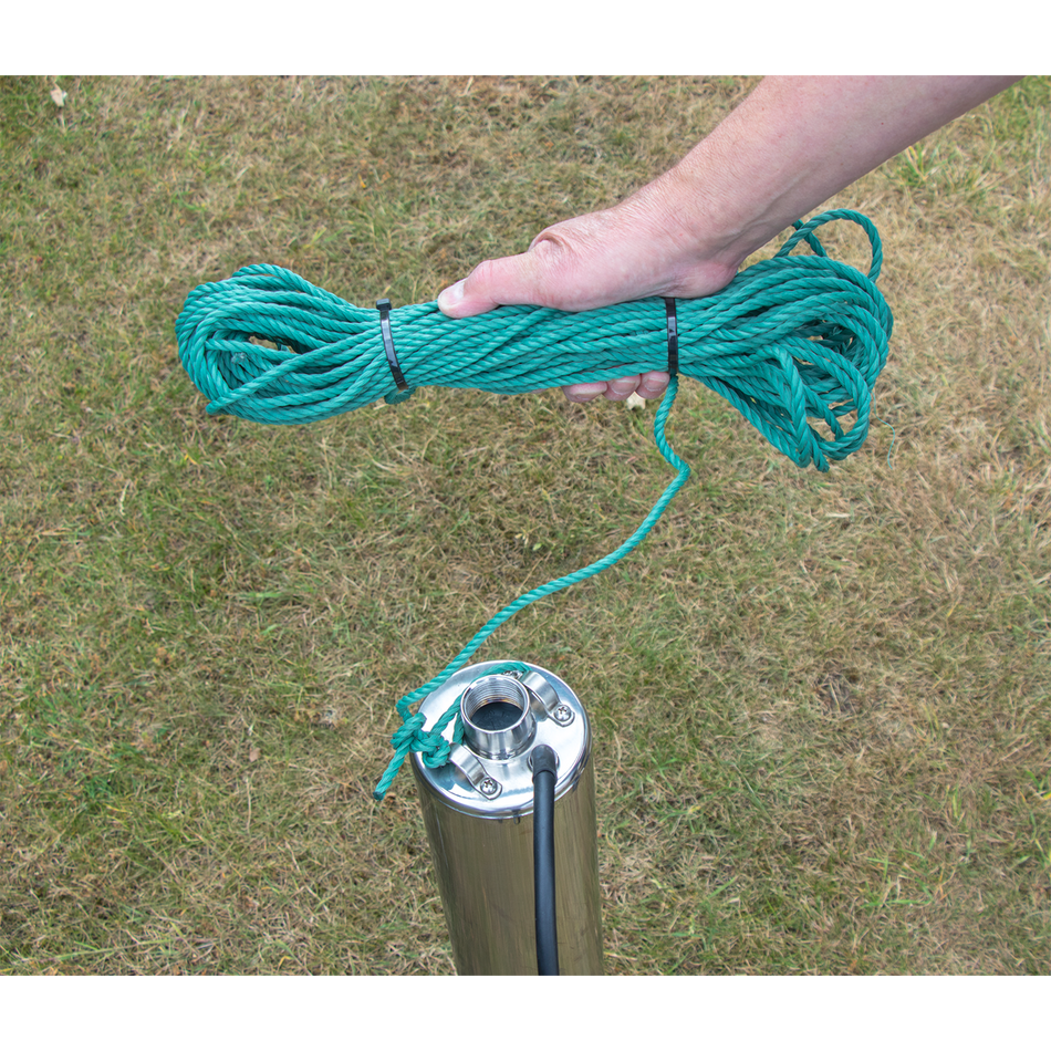 WPW9355 Borehole/Deep Well Pump 55m Head 8-Stage 230V