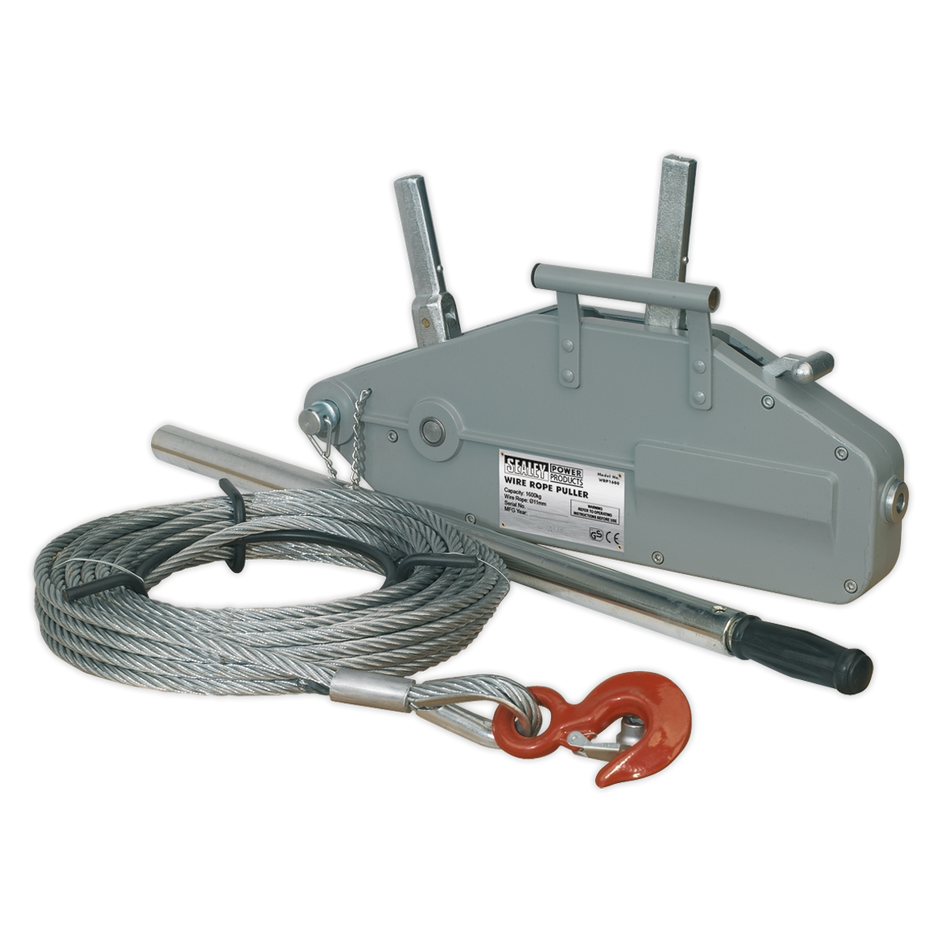 WRP1600 Wire Rope Puller 1600kg Max Line Force