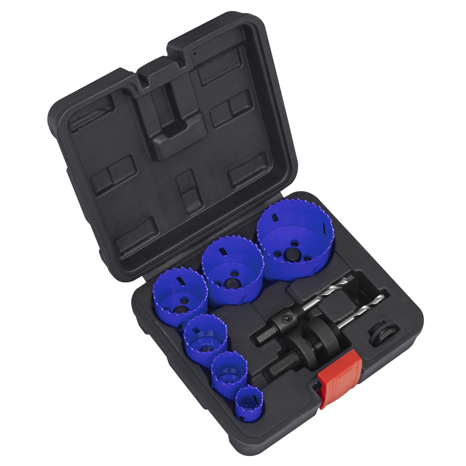 WSEHSK Electrician's Hole Saw Kit 9pc