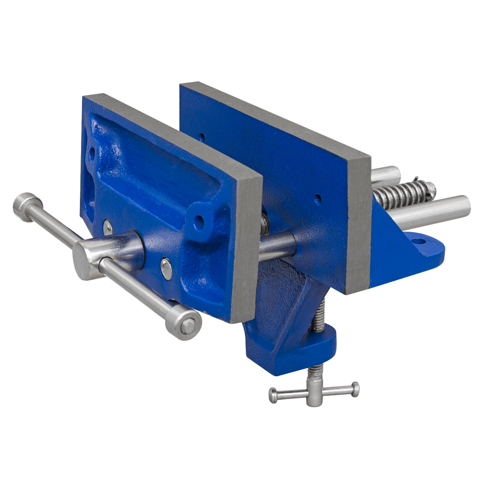 WV150CM Woodworking Vice with Clamp Mount 150mm
