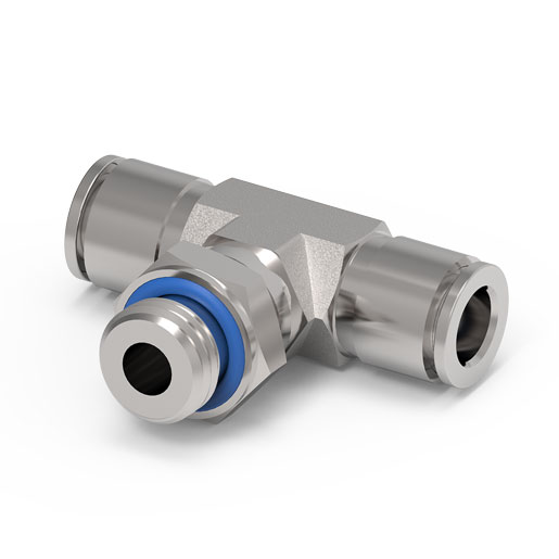 X6432 4-1/4 Super-rapid fittings in stainless steel 316L
