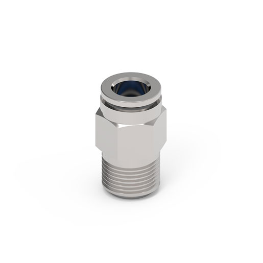 X6510 8-1/4 Super-rapid fittings in stainless steel 316L