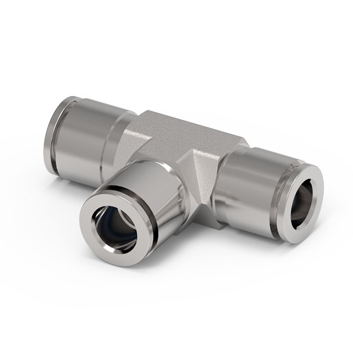 X6540 12 Super-rapid fittings in stainless steel 316L