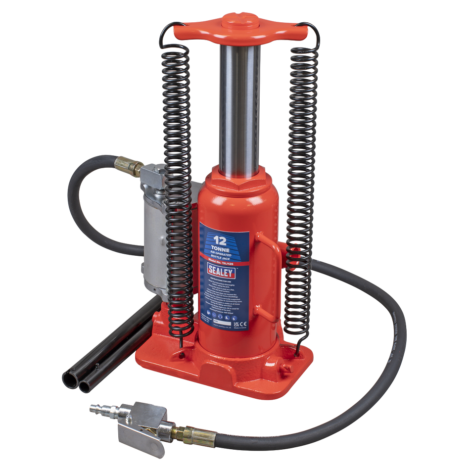 YAJ12S Air Operated Hydraulic Bottle Jack 12 Tonne