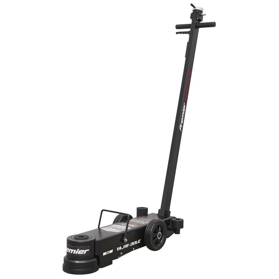 YAJ15-30LE Long Reach/Low Profile Air Operated Telescopic Jack 15-30 Tonne