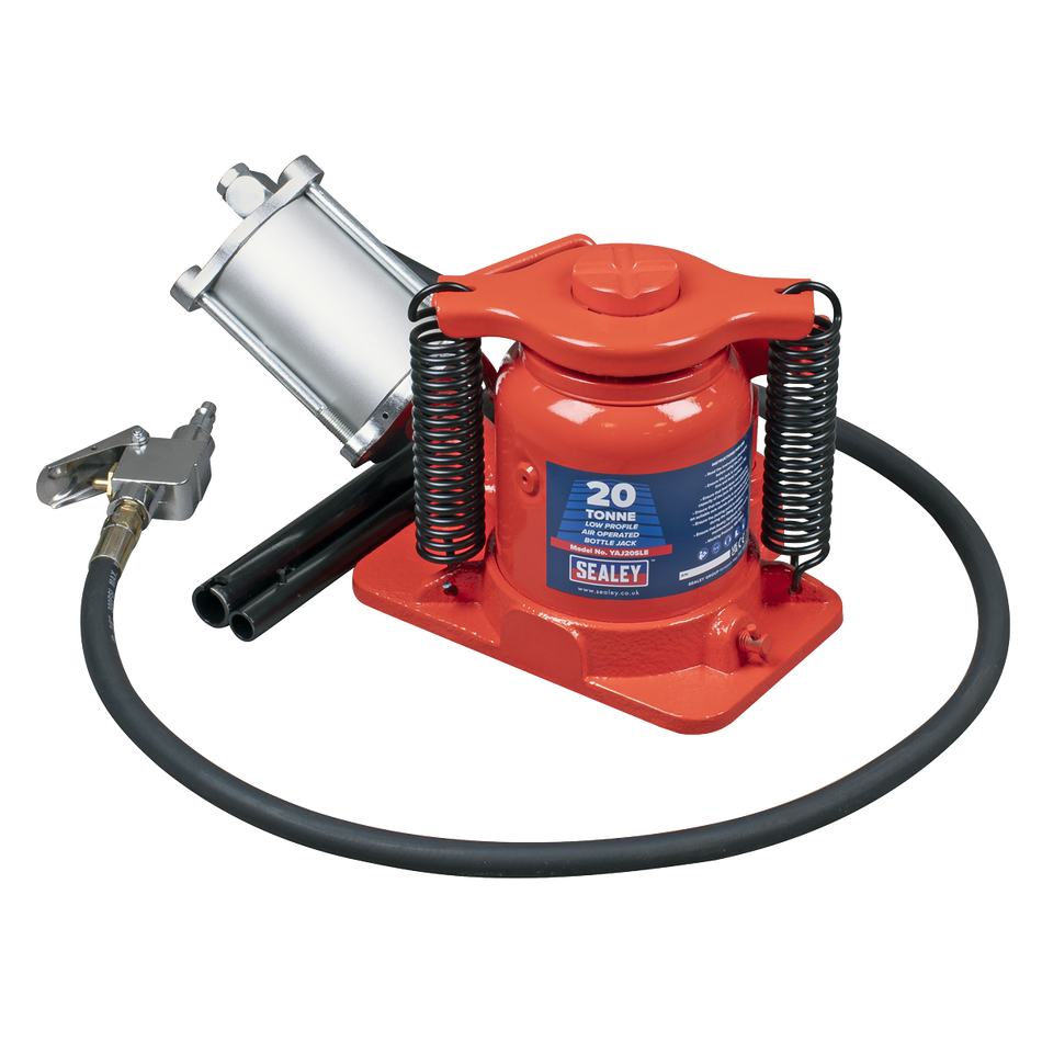 YAJ20SLE Low Profile Air Operated Hydraulic Bottle Jack 20 Tonne
