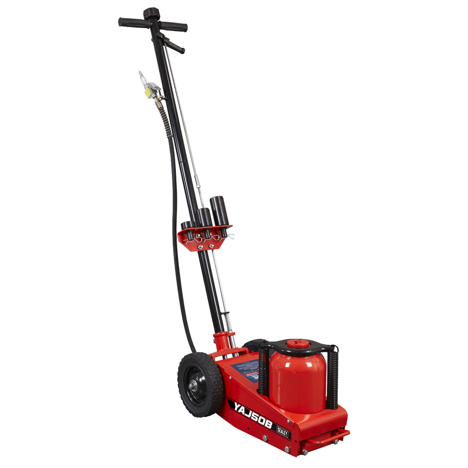 YAJ50B Air Operated Single Stage Trolley Jack 50 Tonne