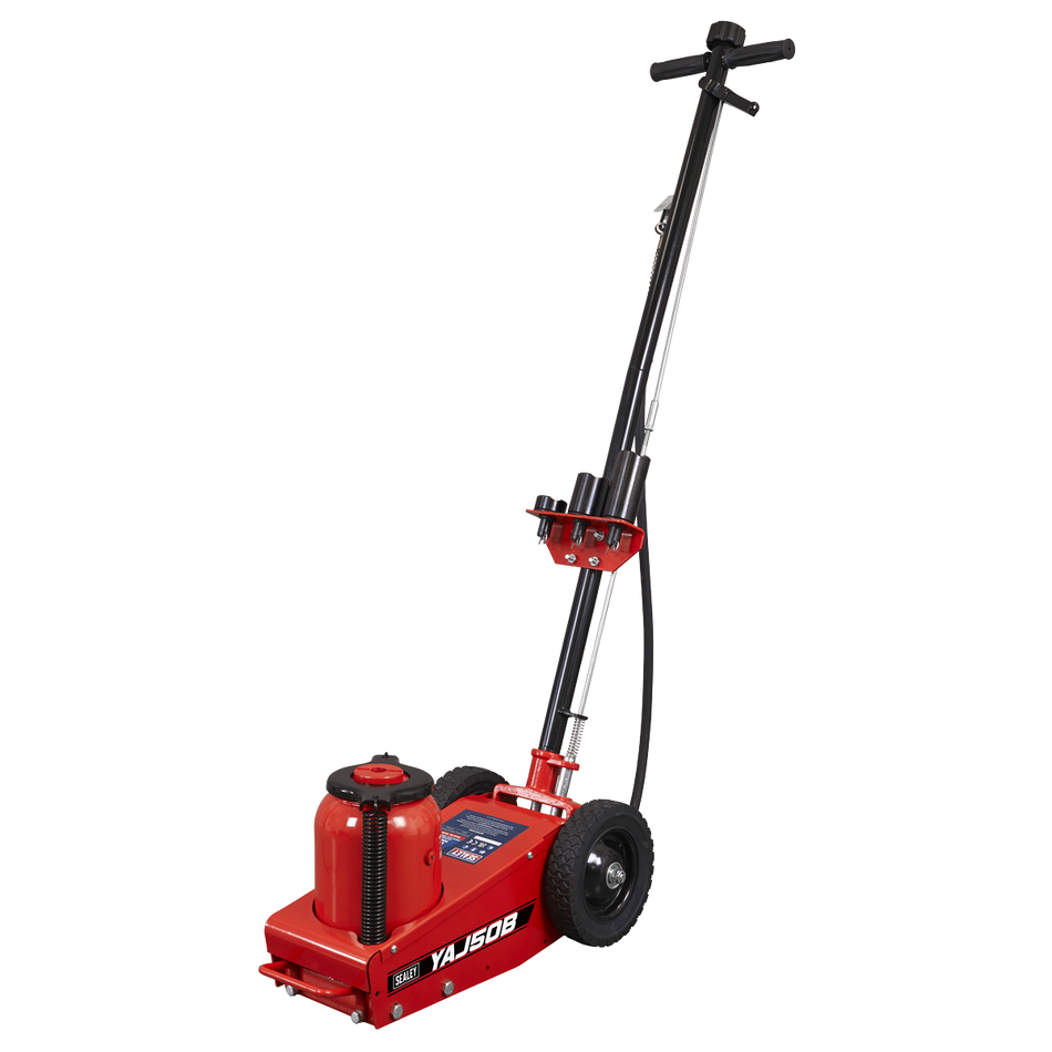 YAJ50B Air Operated Single Stage Trolley Jack 50 Tonne
