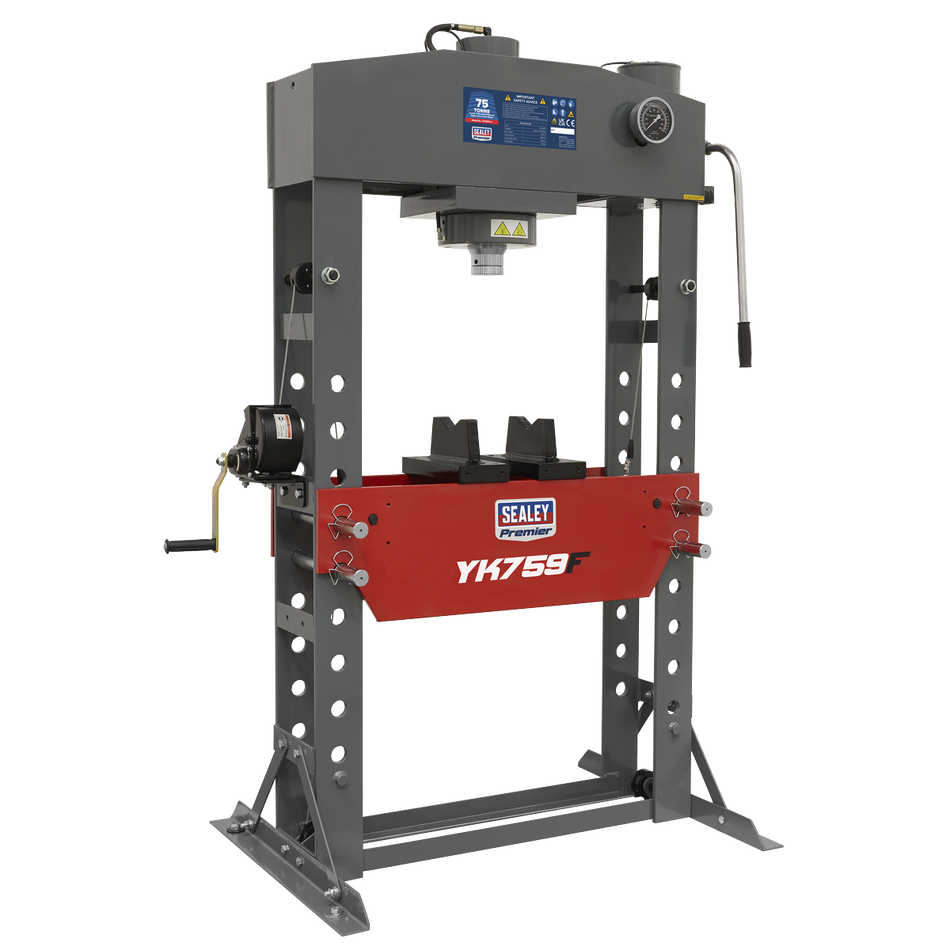 YK759F Premier Hydraulic Floor Type Press 75 Tonne
