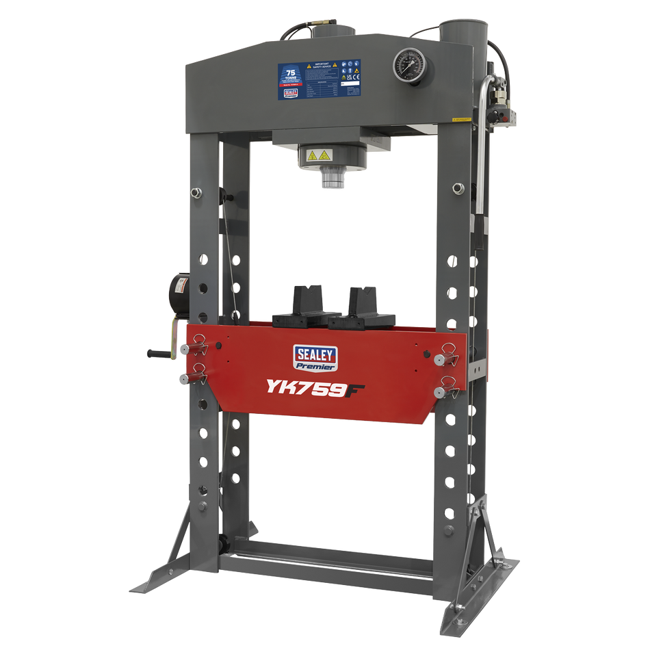 YK759F Premier Hydraulic Floor Type Press 75 Tonne