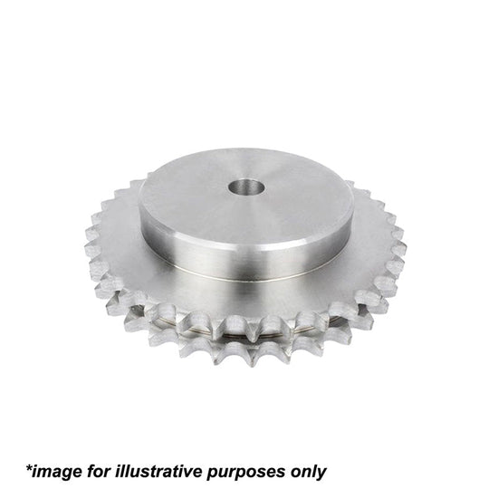 Duplex Pilot Bore Sprocket BS 24B x 031