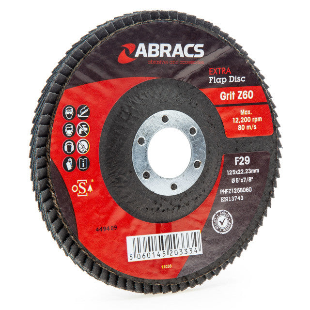Phoenix Extra Flap Disc 125mm x 60G