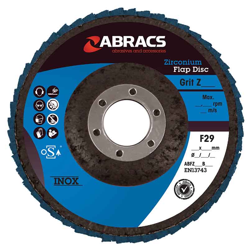 Zirconium Flap Disc 115mm x 60G