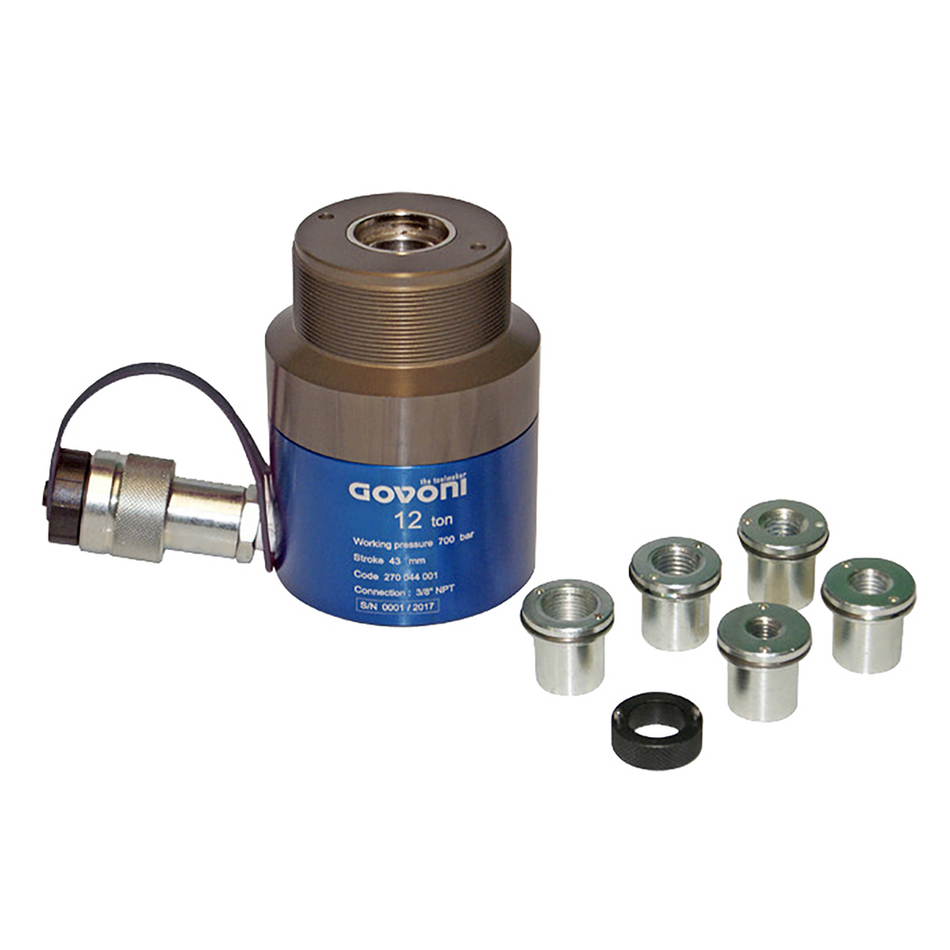 12T Hydraulic Cylinder - Aluminium GO1060