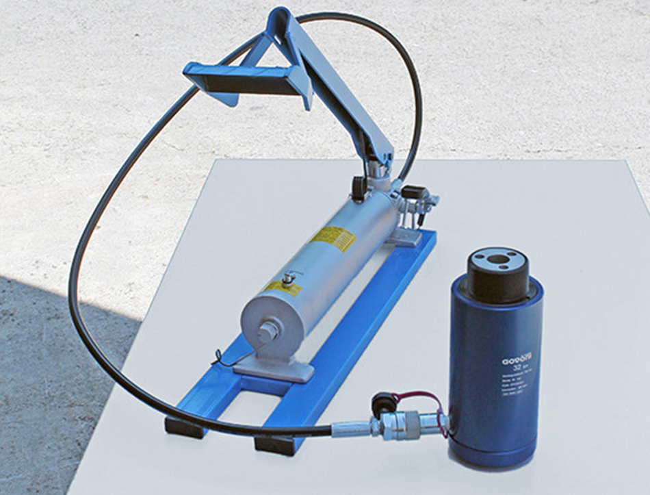 32T Hydraulic Cylinder - aluminium GO1070