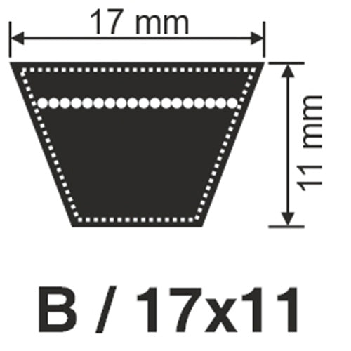 B280 X'Set Classical Wrapped V-Belt