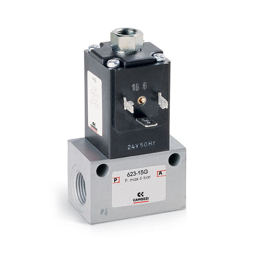 623-15E-A63 Direct acting solenoid valves